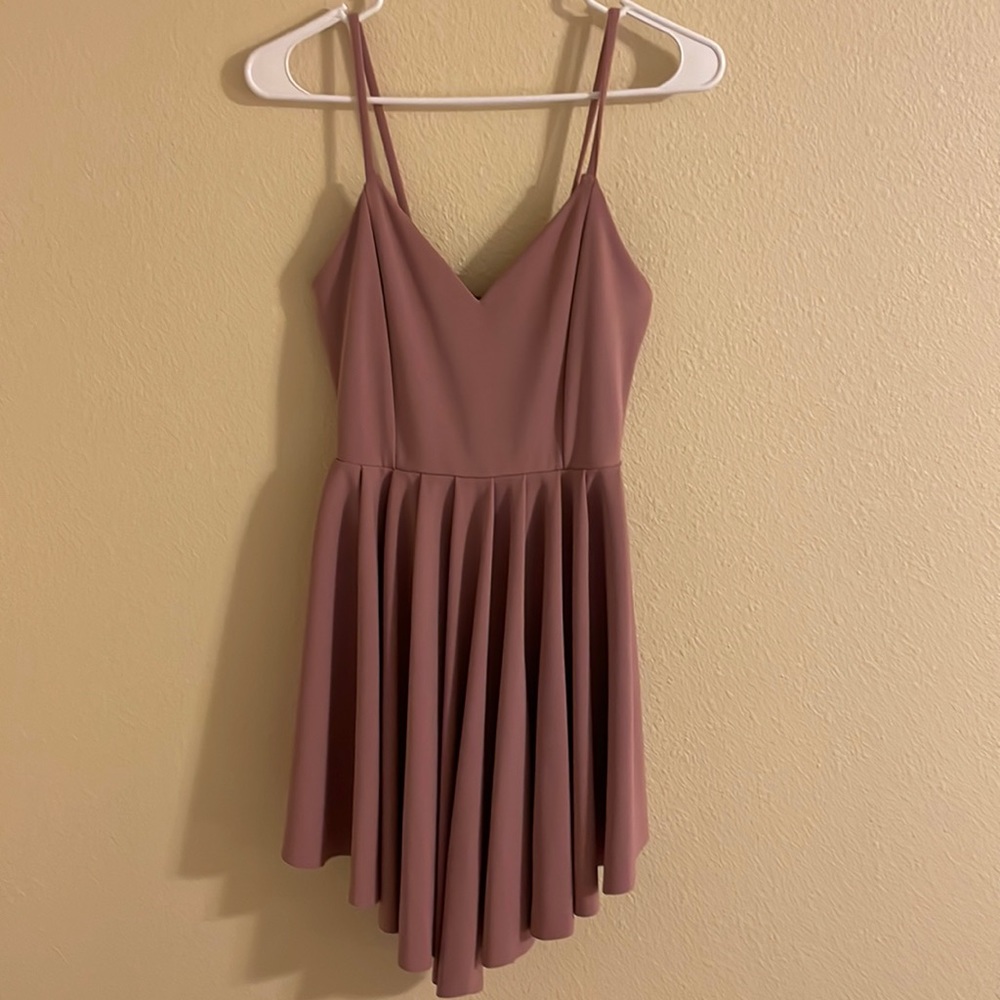NWT Mauve Boohoo Skater Dress